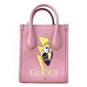Gucci shoulder bag pink leather Bananya tote
